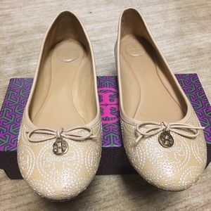 Tory Burch Chelsea Stitched Ballet Flat